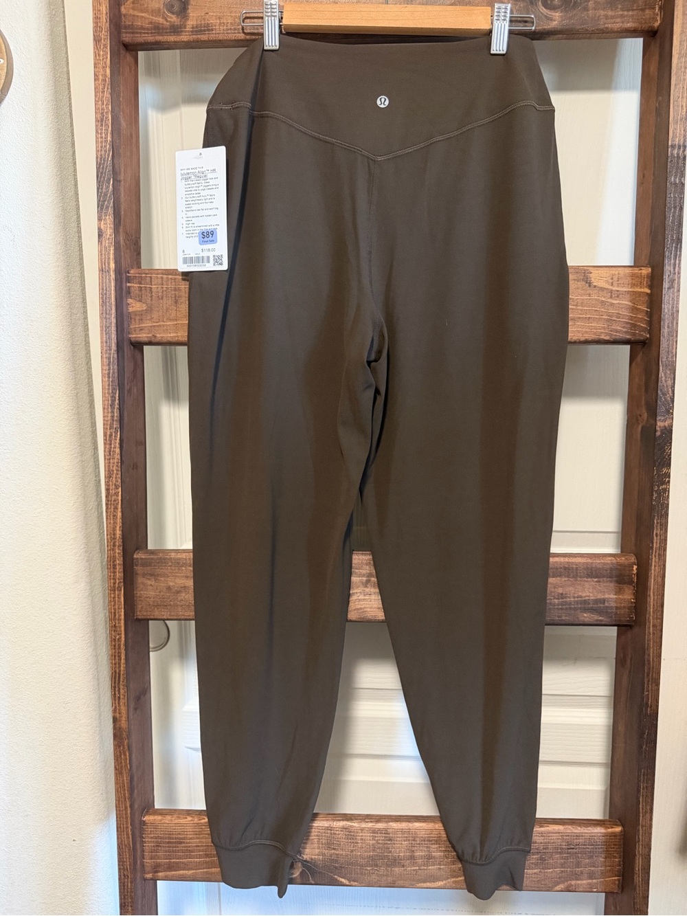 Lululemon Align High Rise Jogger Regular Brown Size 8 NWT - Picture 5 of 6